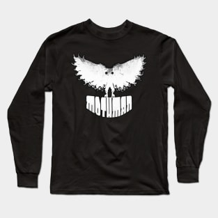 Mothman West Virginia Wing Humanoid Moth Retro Vintage Long Sleeve T-Shirt